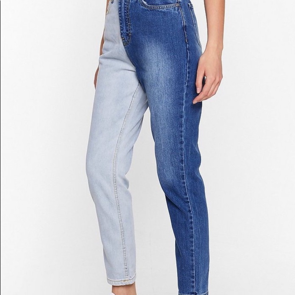 Two Tone Jeans - Picture 4 of 4